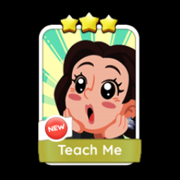✫Monopoly Go Stickers✫ Teach Me(3 Star) 0